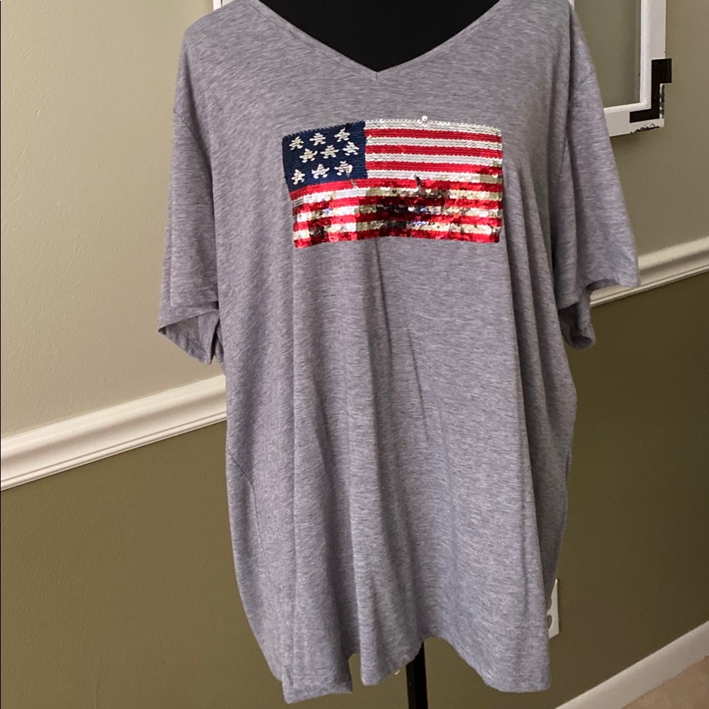 American Flag t-shirt